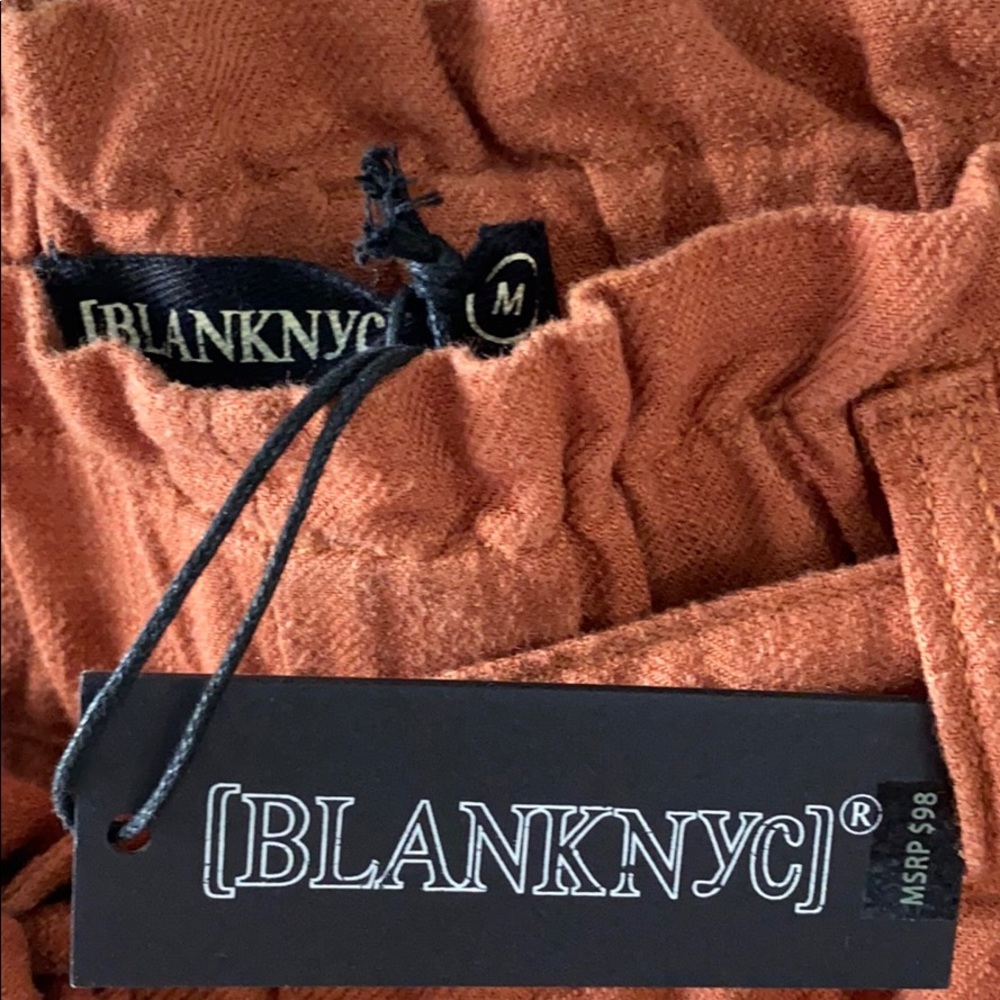 NWT Blank NYC Wide Leg Cropped Pants - Picture 2 of 5